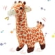thumbnail image 1 of Walking Giraffe Interactive Electronic Pet Plush Jirafa Toy With Sounds And Movements Animated Shaking Tail Gift For Toddlers Birthday, Brown, 9' Banm, 1 of 5