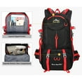 thumbnail image 5 of AUXDIQ Hiking Backpack 50L Climbing Camping Backpack Large Rucksack for Trekking Travel Outdoor Sport, 5 of 6