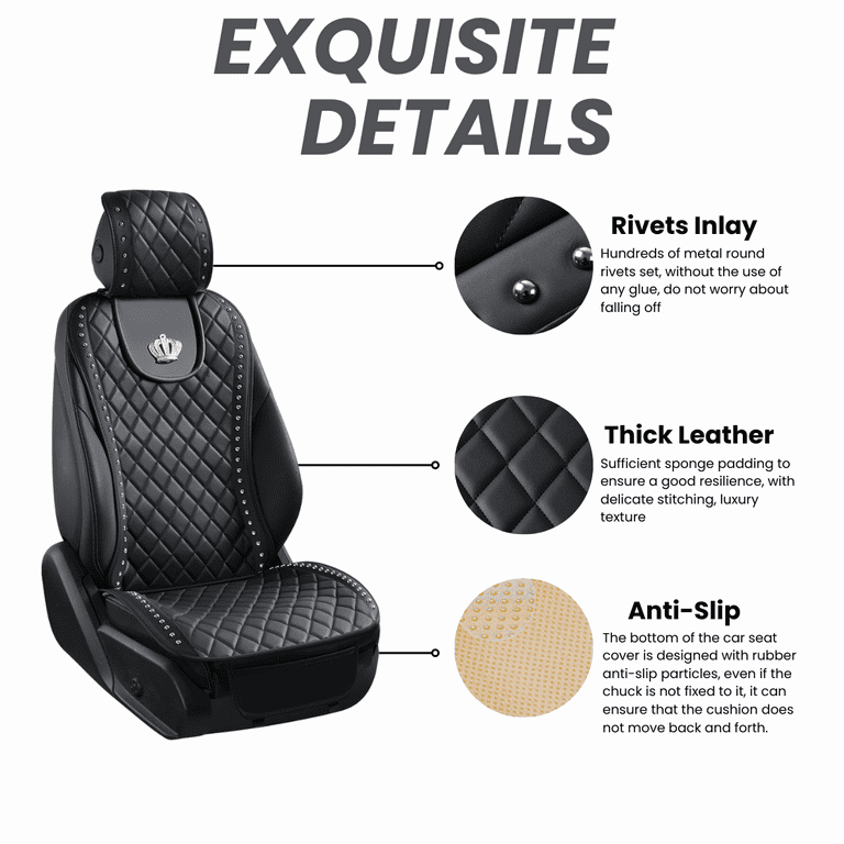 Carshaping Small Waist Style Universal Fit Crown 1PC Front Car