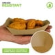 thumbnail image 5 of Bandejas de comida Stock Your Home, papel kraft marrón desechable, paquete de 250, 5 of 7