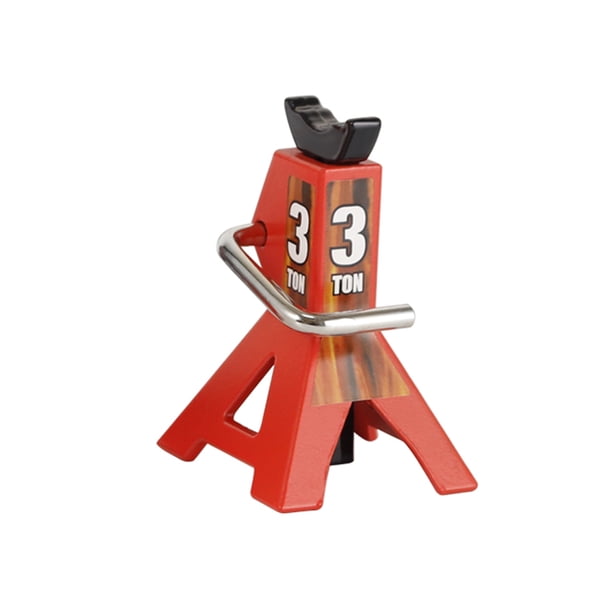 RC Off-road Car Metal Jack Stand Herramienta de reparación ajustable en altura portátil Reemplazo de decoración para Axial SCX10 CC01 Naranja 3T Escala 1:10 Inevent FN000792-07