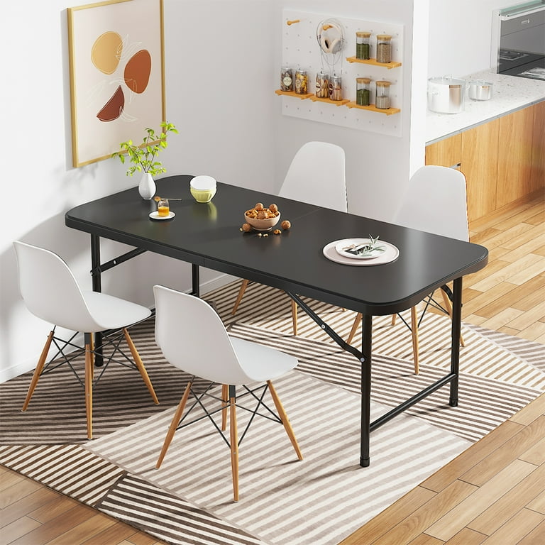 Small plastic dining table discount