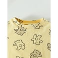 thumbnail image 4 of Gupgi Toddler Girls Summer Shorts Sets Short Sleeve Crewneck Bear Print Tops Shorts Sets, 4 of 9