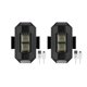 thumbnail image 2 of Luz Trasera De Bicicleta Luces estroboscópicas de aviones LED Lámpara de advertencia de carga USB Equipo de ciclismo (2 piezas) Likrtyny Accesorios para bicicletas, 2 of 9