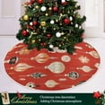 thumbnail image 3 of Yayeee Christmas Tree Skirt 35 inches for Xmas Tree Holiday Party Decoration, Christmas Ornaments Pattern, 3 of 6