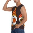 thumbnail image 3 of Balery Fall Gnomes Camisetas sin mangas para hombre, absorbe la humedad y protege contra el mal olor.-XX-Large, 3 of 7