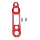 thumbnail image 5 of Adaptador de freno de disco para bicicleta de carretera, convertidor, fabricado en aleación de aluminio, para exteriores Rojo 52x12x1cm, 5 of 9