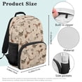 thumbnail image 7 of HUIACONG Deer Track Camo Bow School Backpack for Boys Girls Ages 6-18 Water Resistant Multi Pocket Padded Adjustable Straps Large Capacity Bookbag for Elementary Middle High School Daily Use, 7 of 7
