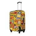 thumbnail image 2 of Bixox Washable Cars Printed Luggage Cover, Fashion Suitcase Protector Fits for Small luggage, 2 of 8