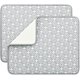 thumbnail image 1 of Alfombrillas de secado de platos para mostrador de cocina, escurridor de platos absorbente de microfibra/almohadillas para estante para fregadero, 19.515.8 pulgadas, juego de 2, gris, hoja BANYUO Electrónica, 1 of 6