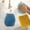 A, variant on Cartoon Hedgehog Hand Towel – Cute Chenille Hanging Towel for Kids, Bathroom, Kitchen – Soft & Absorbent Plush Animal Hand Wipe – Decorative Quick-Dry Towel for Home Use – Yellow/Blue/Green