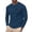 C24/Navy194, variant on Men'S T-Shirts Solid Color Letter Print Long Sleeve Crew Neck Knit Slim Fit Lightweight for Summer Training Relaxed Tee,Navy,M
