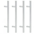 thumbnail image 6 of Neyseki 4pcs Stainless Steel T‑Bar Handle Furniture Hardware for Wardrobes Drawer Cabinet Sliding Doors, 6 of 8