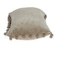 thumbnail image 4 of Parkland Collection Freya 12x20" Transitional Solid Cotton Throw Pillow in Beige, 4 of 5