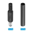 thumbnail image 3 of Unique Bargains 5.5x2.1mm DC Male Plug, 10 Pack DIY DC Barrel Connector with Shrink Tube, 3 of 7