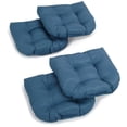 thumbnail image 2 of Blazing Needles 19-inch U-Shaped Twill Tufted Dining Chair Cushions (Set of 4), 2 of 2
