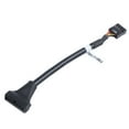 thumbnail image 2 of 3pcs 15cm USB 3.0 20 Pin Header Male to USB 2.0 9 Pin Female Adapter Cable, 2 of 8