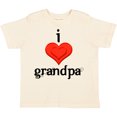 thumbnail image 3 of Inktastic I love Grandpa Boys or Girls Toddler T-Shirt, 3 of 5