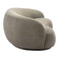 thumbnail image 3 of ZUO Tibet Modern Style Steel and Fabric Sofa in Green Finish, 3 of 8