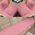 thumbnail image 4 of PPgejGEK 5 Sets Car Front Seat Cushion Soft Warm Faux Rabbit Winter Auto Seat Cover Plush Vehicle Seat Protector Pad with Non-Slip Backing Car Accessories Hottest Deals, 4 of 5