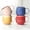 Multicolor Gradient, variant on ALOFMO Halloween Ghost Stoneware Mugs Set of 2, 14OZ Matte Black Spooky Ghost Coffee Cups, Microwave & Dishwasher Safe Holiday Drinking Mugs