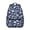 Dinosaur and Foliage, variant on Dinosaur and Foliage Navy Blue Pattern Backpack for School, Cute School Bag with Adjustable Shoulder Straps and Padded Back, 15.3"x11"x7.1"