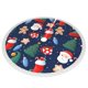 thumbnail image 2 of Faldas para árbol de Navidad de 48 pulgadas con texto "Merry Christmas", tapete para árbol de Navidad para vacaciones de invierno, falda para árbol de Navidad para decoraciones navideñas rústicas, 2 of 8