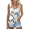 thumbnail image 2 of kytmyeq Womens Tank Top Dressy Casual Shirts Summer Loose Fit Camisole Cute Trendy Clothes Sleeveless Blouses, 2 of 7