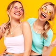 thumbnail image 6 of DESIGNICE Bff Necklace for 2-Daisy Best Friend Necklace Friendship Necklace Best Friends Forever Necklaces Valentines Day Gifts, 6 of 9