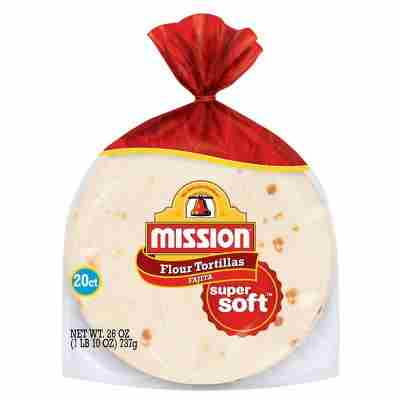 Mission 20-pk. Small Fajita Flour Tortillas 6