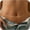 Cuban-Bead 36 to 41 inch, variant on Waist Beads for Women, 14k Gold Plated Waist Chain Cute Body Chain Gold Chain Belt for Womens Belly Chain Dainty Beach Fashion Accessories for Womens Gold Jewelry for Women Gifts