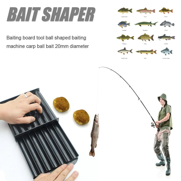 Qionma Carp Fishing Bait Zig Boilies Roller Table Tackle Fishing Lure  Making Tools 