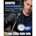 Grease Fitting Extractor Heavy Duty Grease Fitting Cleaning Tool, 600 PSI Grease Unclogger for ...