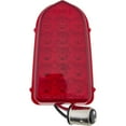 thumbnail image 2 of 1949-1950 Chevy Red LED Tail Light Lens, 2 of 5