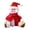Red7, variant on WWG Christmas Tree Topper, Cloth Snowman Ornament, Classic Holiday Decor for Christmas Tree, Stuffed Three Dimensional Design, Thickened Textured Fabric, for Indoor Outdoor Christmas Decorations