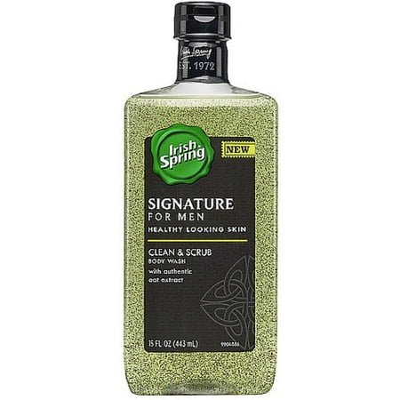 Irish Spring Signature For Men Clean Scrub Body Wash 15 Oz Pack Irish Spring Signature For Men Clean Scrub Body Wash 15 Oz Pack Of 3