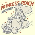 thumbnail image 2 of Men's Nintendo Driver Princess Peach Graphic T-Shirt, 2 of 4