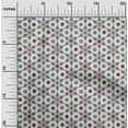 thumbnail image 2 of oneOone Polyester Spandex White Fabric Asian Suzani Diy Clothing Quilting Fabric Print Fabric By Yard 56 Inch Wide, 2 of 5