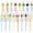 #A04-16-PCS Fruit, variant on 8 Pcs Reusable Woodland Party Straws, Novelty Fruit Crazy Twisted Plastic Drinking Straws for Birthday Party Favors, Fruit Themed Party Supplies