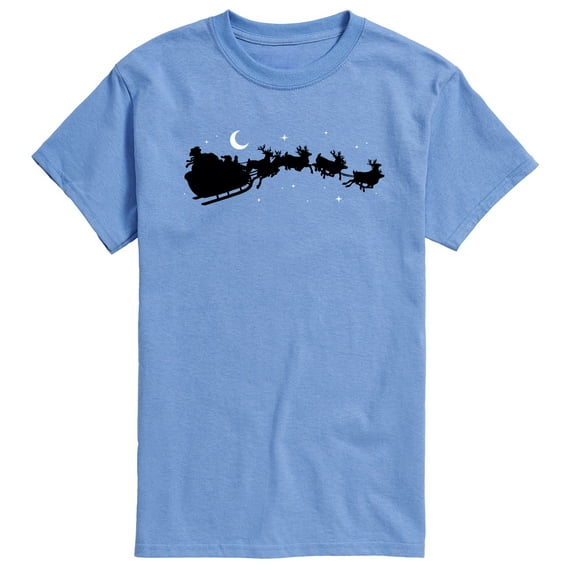 Instant Message - Santas Sleigh - Men's Short Sleeve Graphic T-Shirt