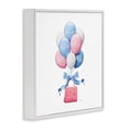 thumbnail image 2 of Stupell Industries Contemporary Pink & Blue Handbag Balloons White Framed Giclee Art, 17 x 17, by Amanda Greenwood, 2 of 8