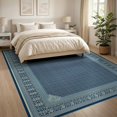 thumbnail image 3 of ODIKA 8'x10' Washable Area Rug Non-Shedding, Easy Care, Front Geometric Door Interlocking Ru Trellis Tasseled Boho Entrance for King Size Bedroom Under Bed, Master Suite, 3 of 6