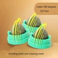 thumbnail image 4 of Rascador de hierba gatera para gatos, Bola de pared de juguete, elimina bolas naturales saludables para promover la digestión, hierba para gatos, aperitivos,3PCS Pink, 4 of 7