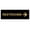 Black Gold, variant on Basic Restrooms Right Arrow Directional Sign (Lt Gray) - Small