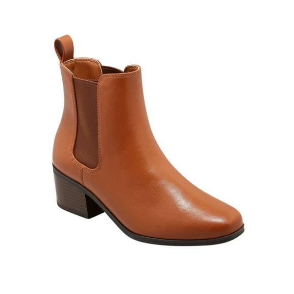 A New Day Women’s Ellie Chelsea Boots – Brown (096-10-6272)