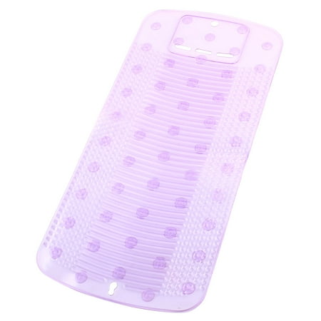 Unique BargainsSucker Base Silicone Clothes Pants Washing Tool Board Purple 48cm Long