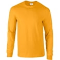 thumbnail image 5 of Gildan Mens Plain Crew Neck Ultra Cotton Long Sleeve T-Shirt, 5 of 10