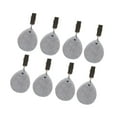 thumbnail image 4 of jifeng 8 Pcs Poids pour Nappe Poids pour Rideau pour Rideau de Douche Fête Extérieure Gris 4 cm, 4 of 9