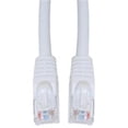 thumbnail image 1 of Cat5e White Ethernet Patch Cable  Snagless Molded Boot  25 foot, 1 of 1