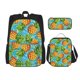 thumbnail image 1 of Easygdp Pineapple Mochila para Niños y Niñas con Set de Caja de Almuerzo y Estuche para Lápices 3 en 1, Mochila Escolar Estampada para Adolescentes, 1 of 7
